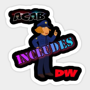 ACAB DW Sticker